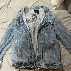 Original Custom Made Light Wash Jean Jacket